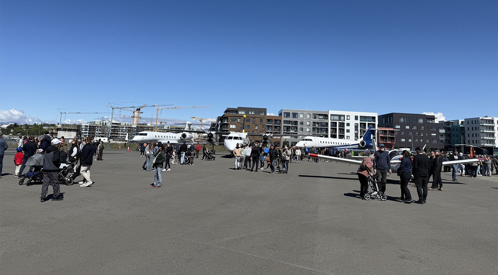 Flugsýning á Reykjavíkurflugvelli