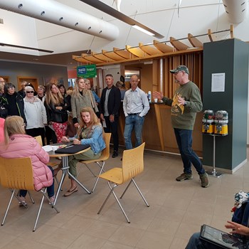 Frá opnun sýningar