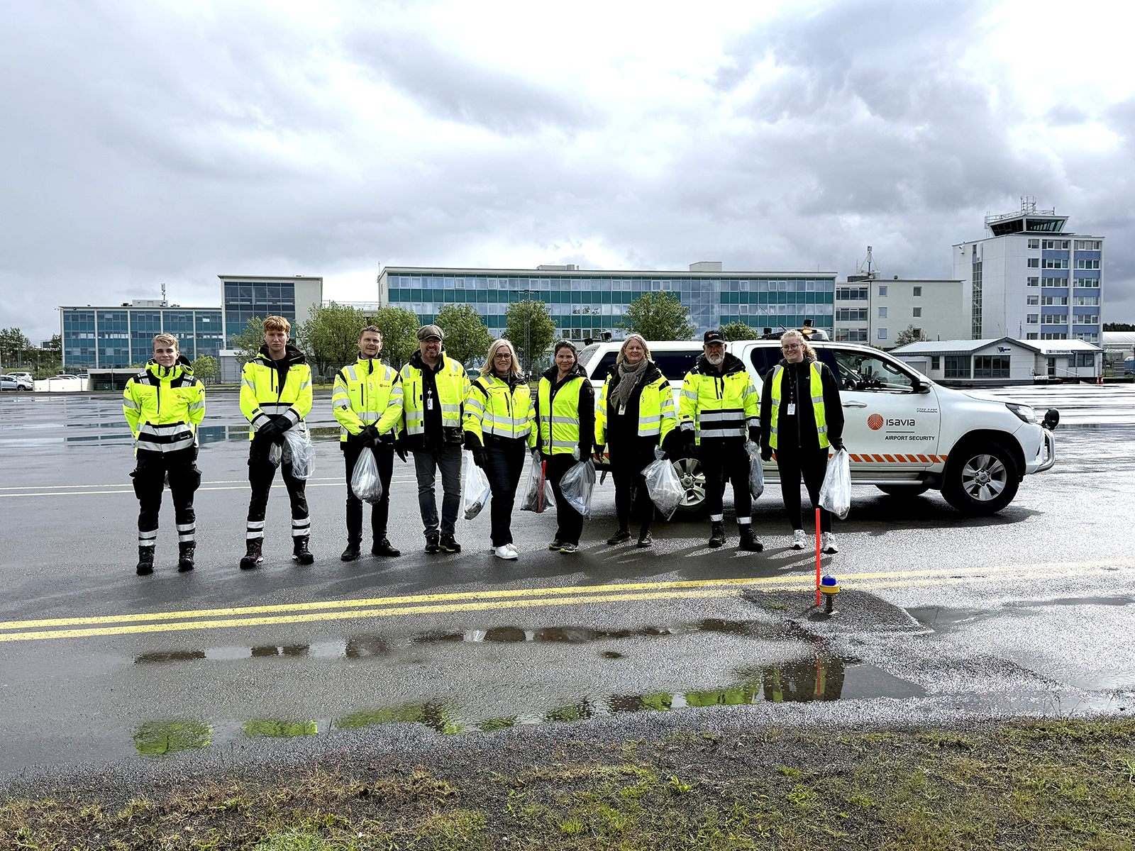 Árleg FOD ganga á Reykjavíkurflugvelli