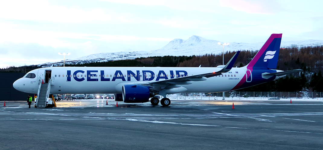 Umfjöllun á Vísi um Akureyrarflugvöll og aukningu í flugi þaðan til útlanda