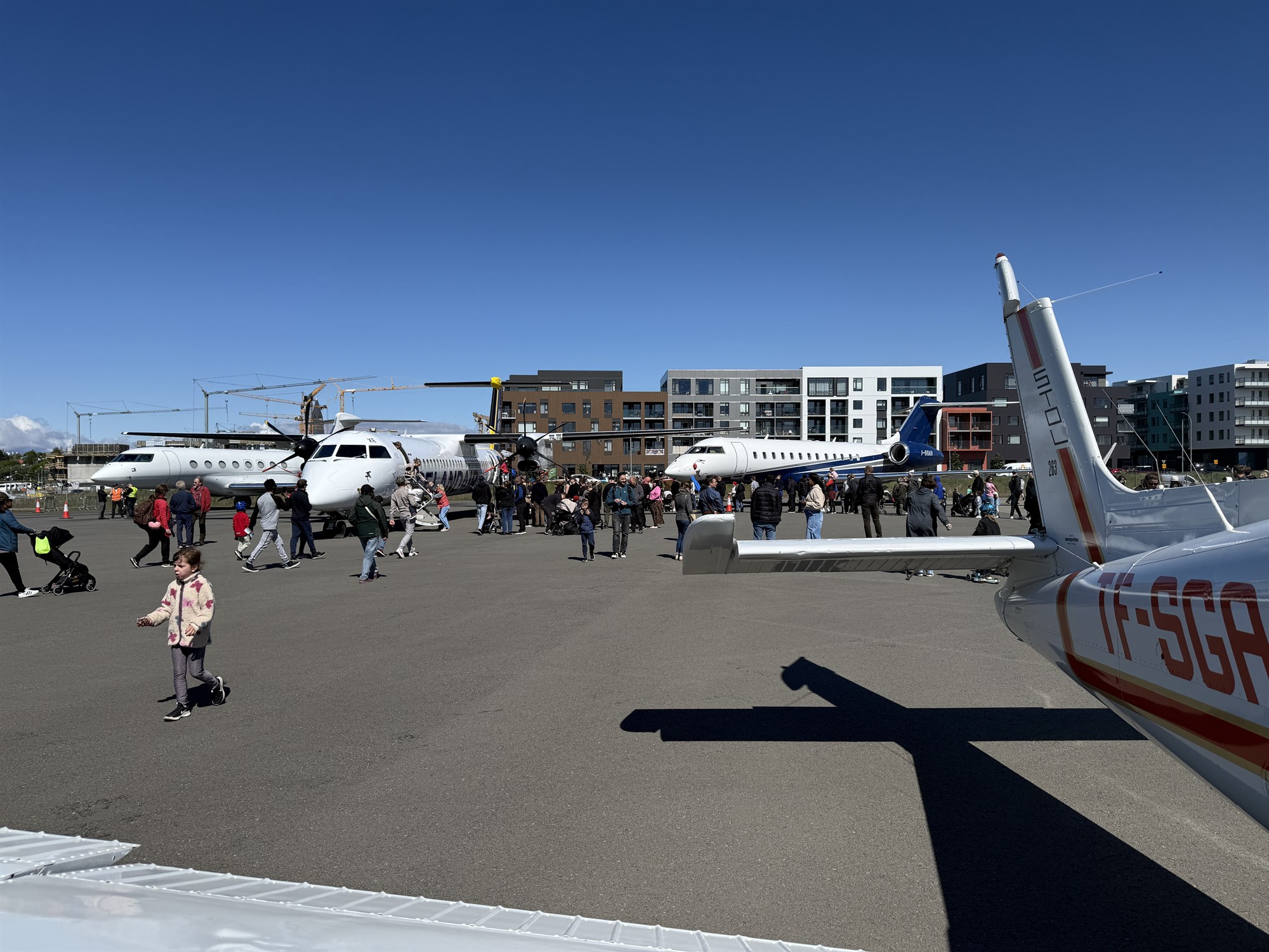 Flugdagar á flugvöllum innanlands