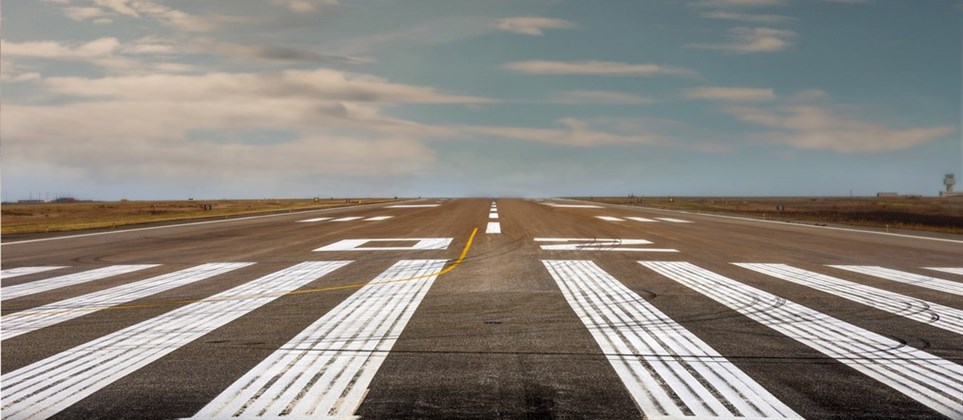 Runway at Keflavik airport
