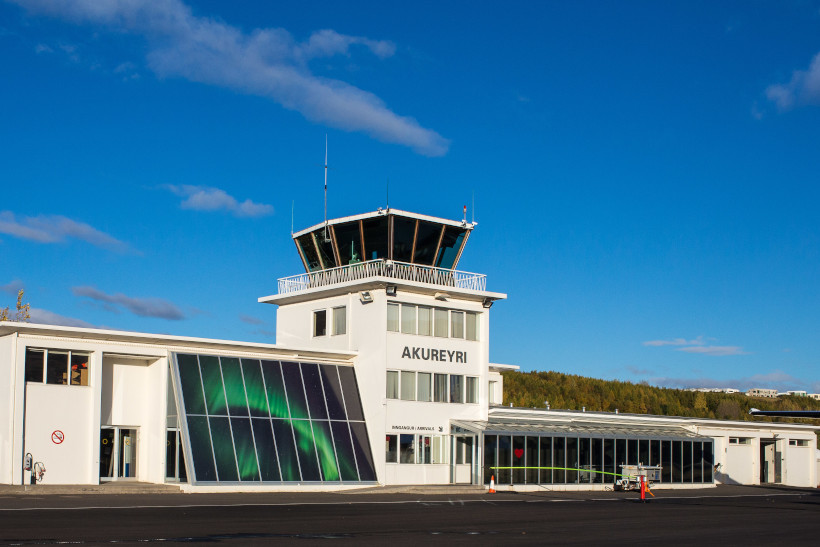 Aðalbygging Akureyrarflugvallar